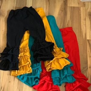 Size 2 ruffle pants no brand